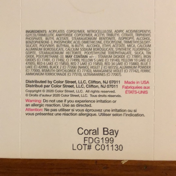 Bundle of Color Street Nail Wraps - Picture 3 of 7